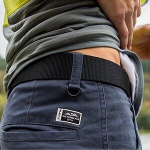 Kavu Beber Belt Black With Bottle Opener Buckle